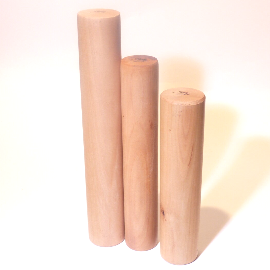 Teigrolle aus Birnenholz ca. 25 cm lang