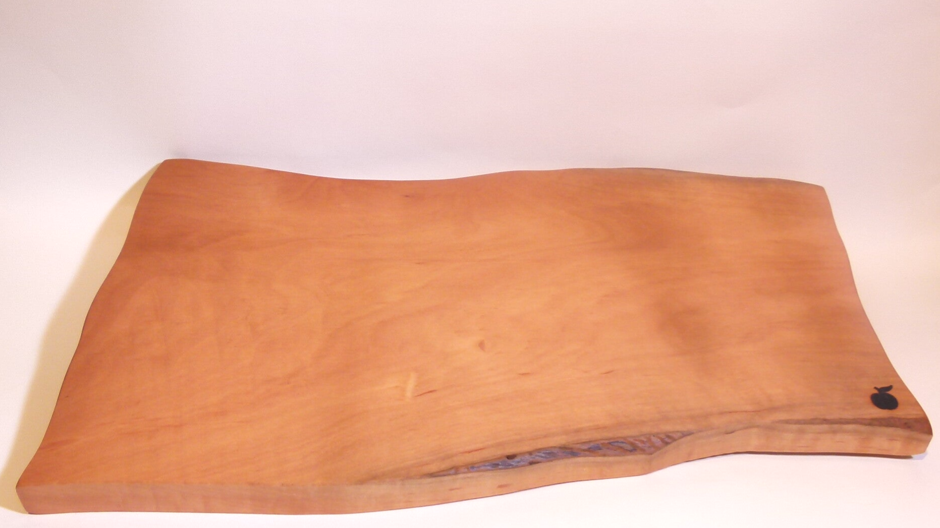 Schneidbrett aus Apfelbaumholz ca. 22 mm stark