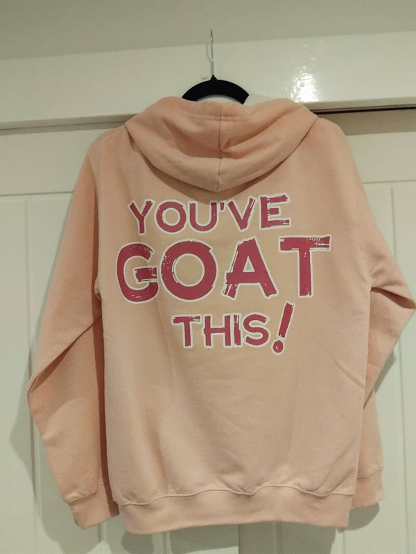 Pink Hoodie "You've GOAT This!"