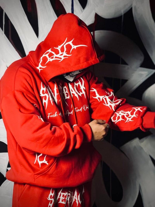 Silverback Jogger Outfit Red