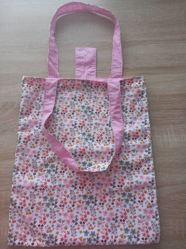 Tote bag pliable
