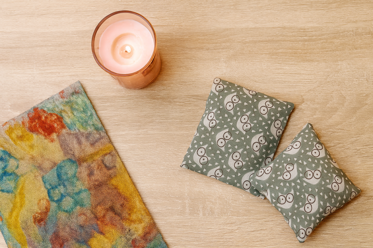 Chaufferettes aux graines de lin