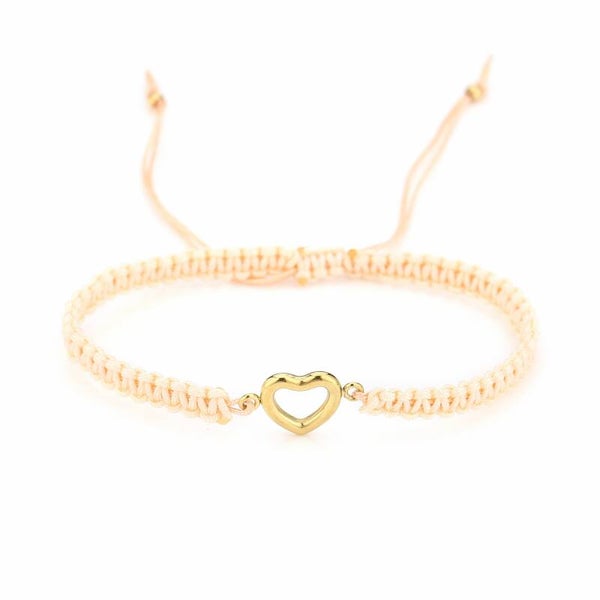Enkelbandje Jade Beige