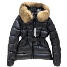 Black Down Puffer Jacket  MNCLR