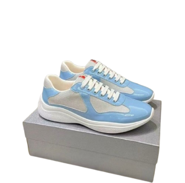 Prada Cups Footwear Baby Blue / Dark Blue