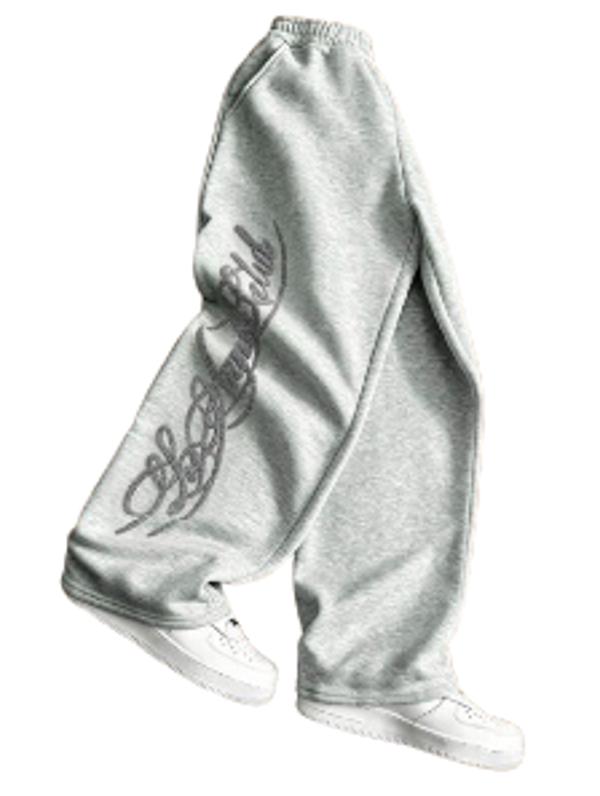 OVERSIZED EMBROIDERED SWEATPANTS