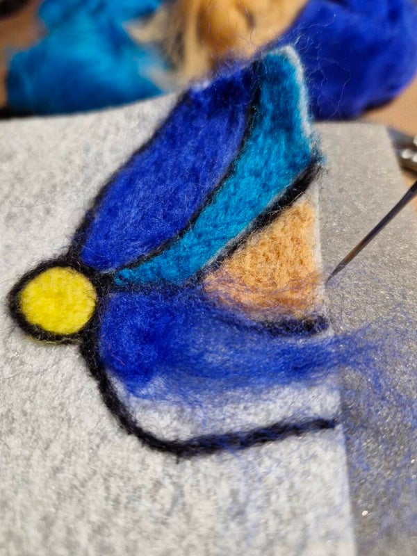 Workshop - Wolschilderij
