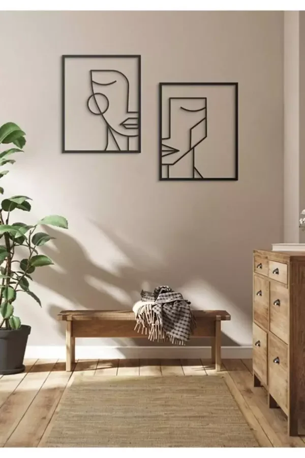 Lot de 2 tableaux décoratifs