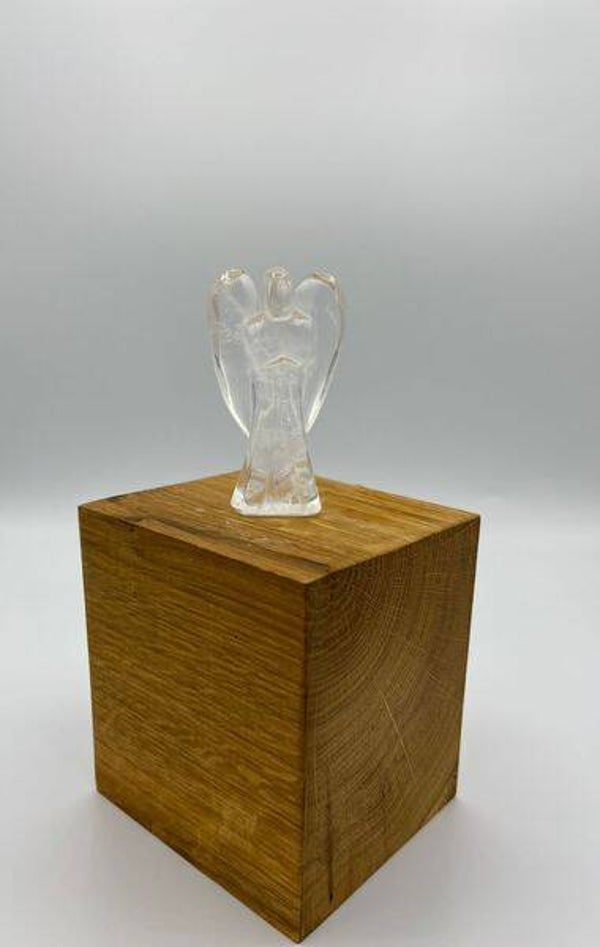 Bergkristall-Engel-Gravur 7,8 cm hoch energetisiert!