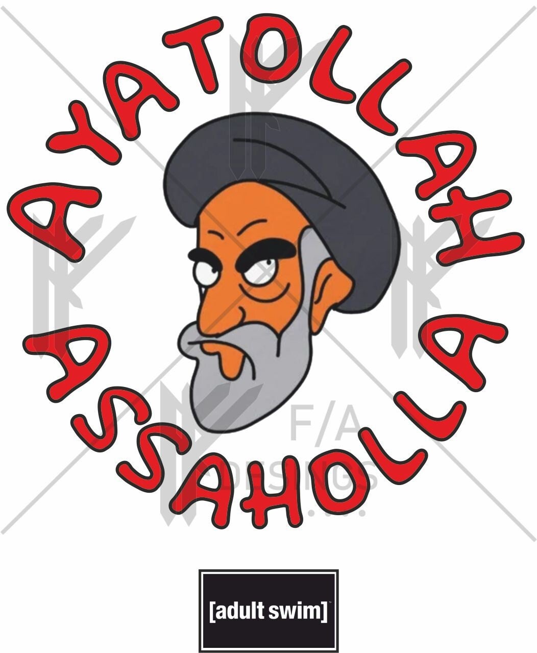 URBAN T-SHIRT AYATOLLAH (SIMPSON)
