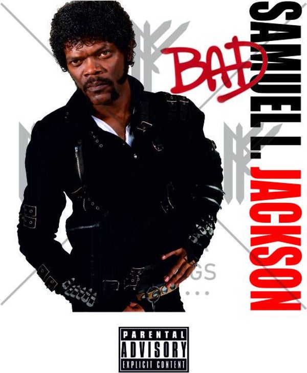 URBAN T-SHIRT BAD SAMUEL L. JACKSON