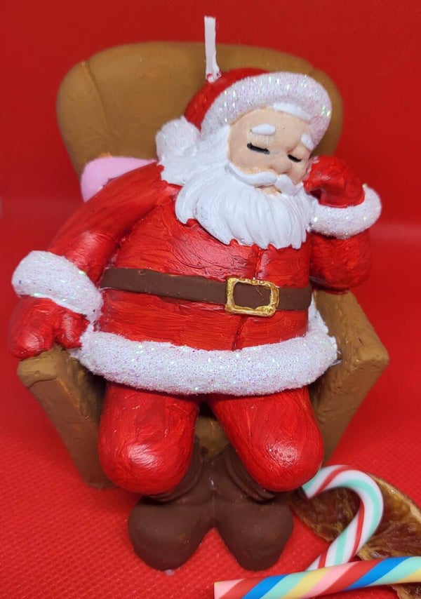 Weihnachtsmannkerze