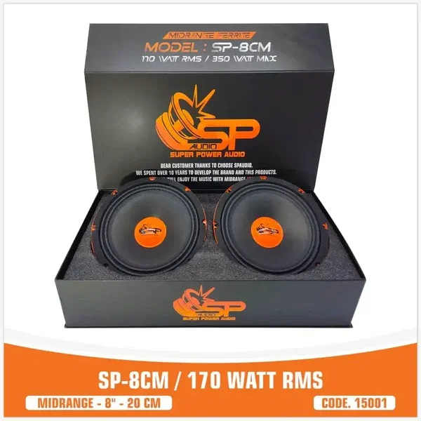 SP 8CM MIDRANGE BEST SELLER 8"/20CM 150W RMS