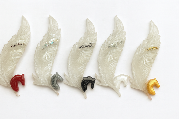 The Rosalind Brooch /  Lapel Pin  Equine Edition