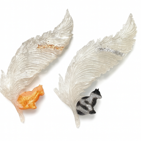 The Rosalind Brooch /  Lapel Pin Feline Edition