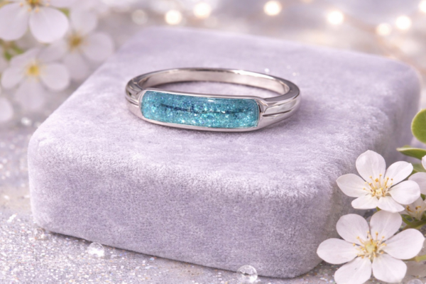 Sterling Silver Gent’s Channel Ring