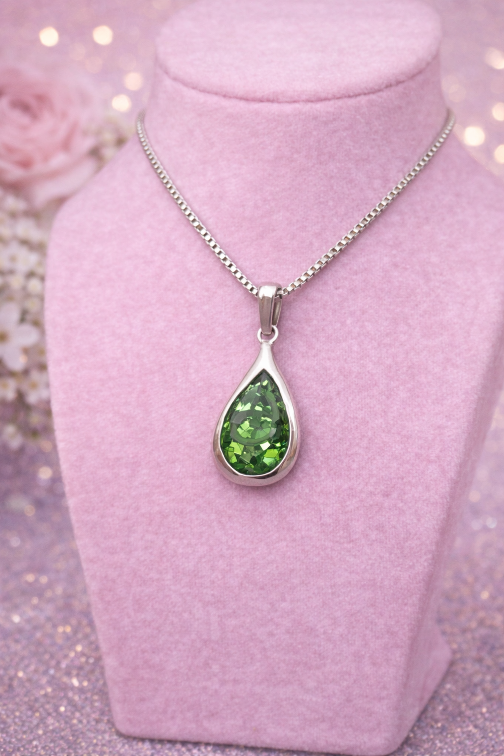 ashes peandant necklaces created in carmarthenshire with care
