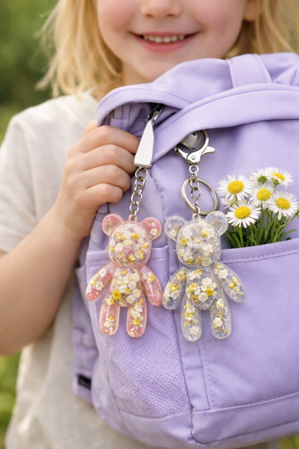 Resin Bear Keyring