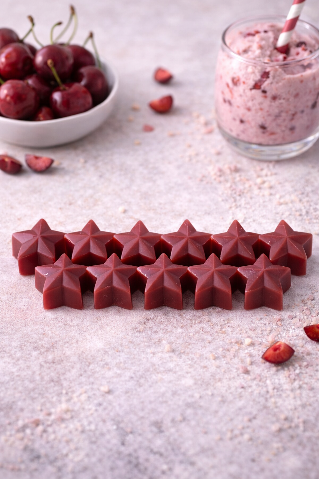 11 étoiles à la cerise glacée🍒