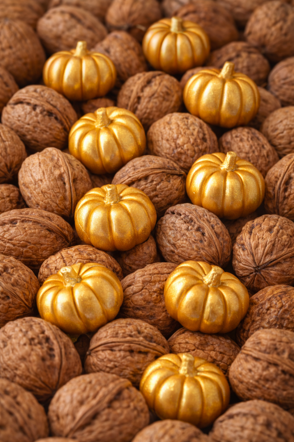 40 petites citrouilles aux noix🥜