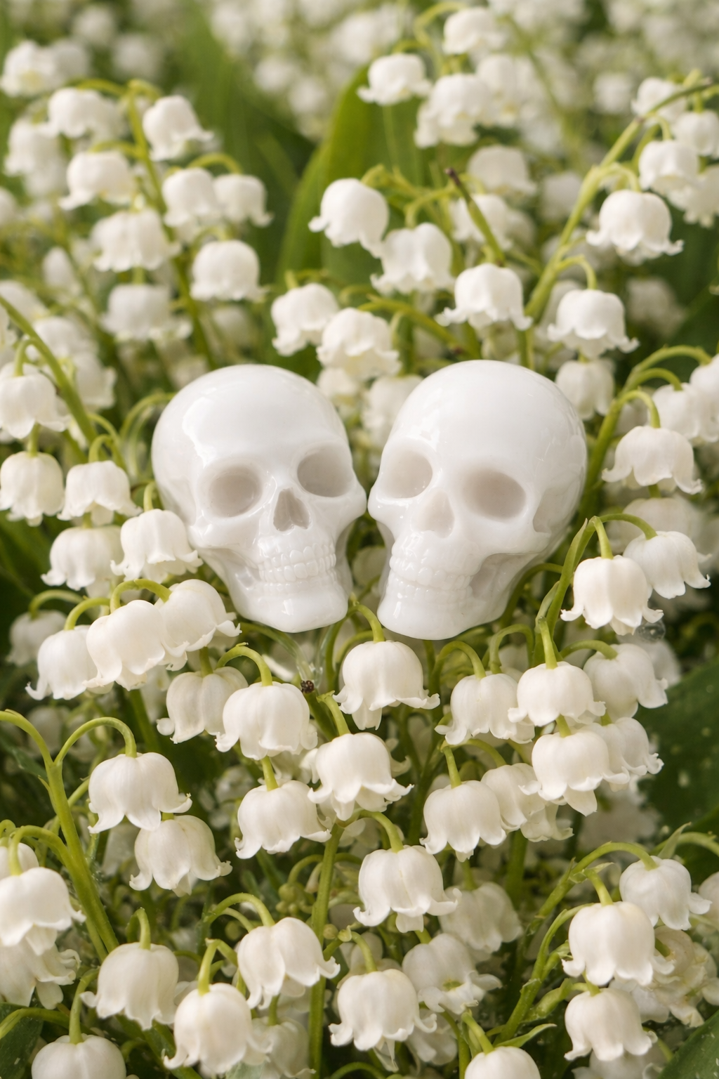 8 tête de mort au muguet💀