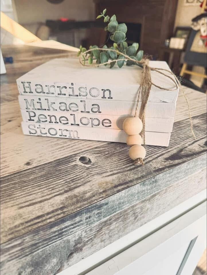 Personalized Book Stacks