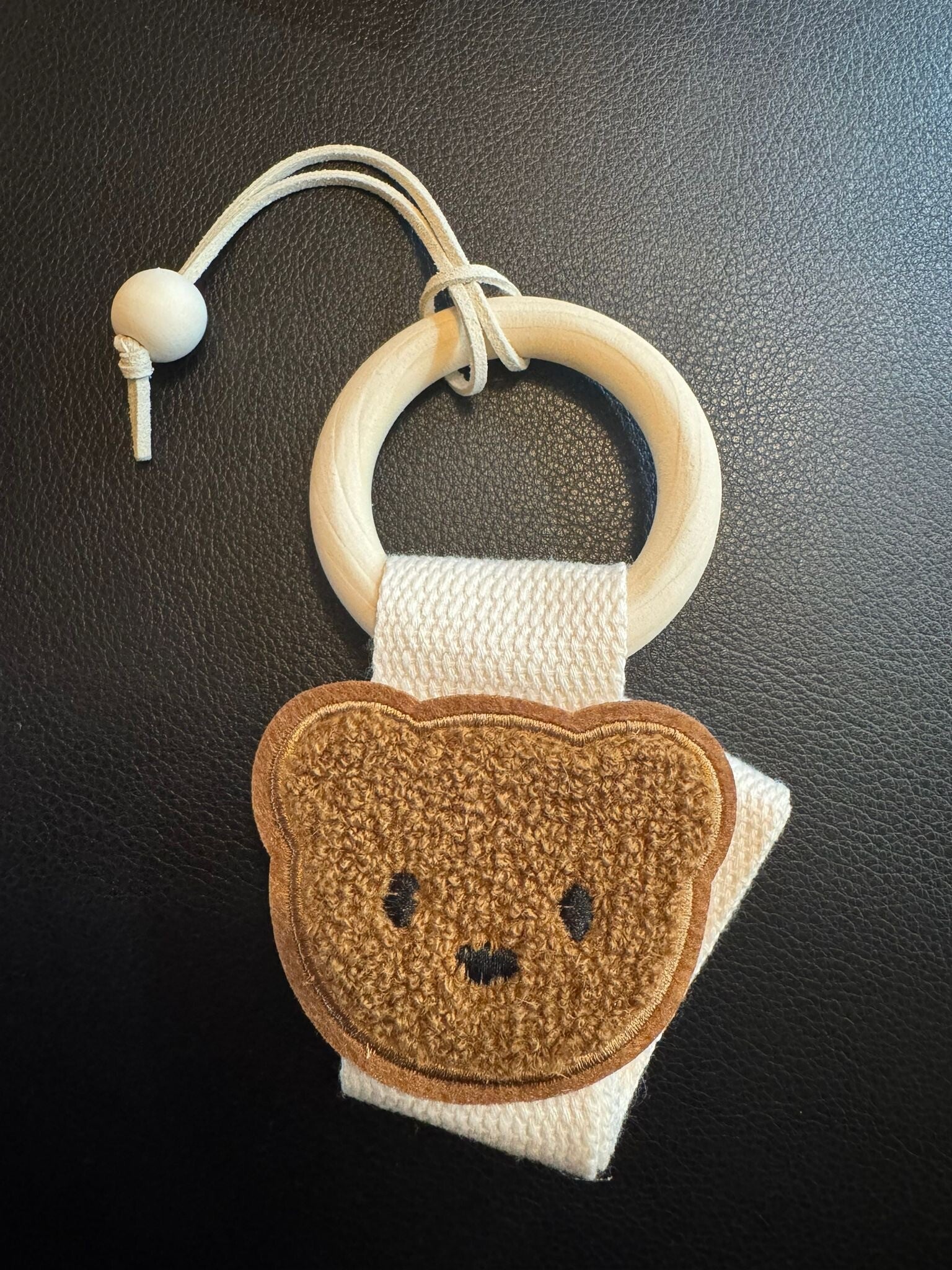 Haarknipjes hanger rond