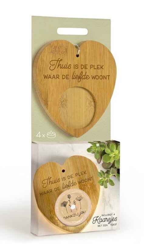 Verrassingskaarsje thuis