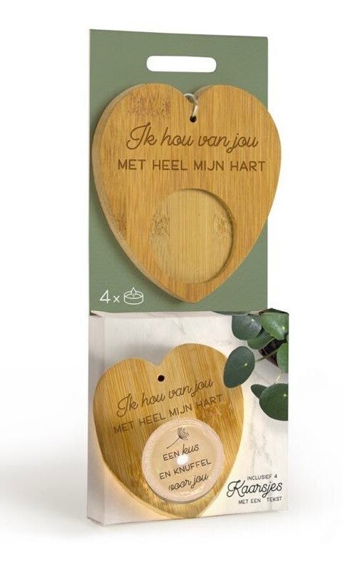 Verrassingskaarsje ik hou van jou