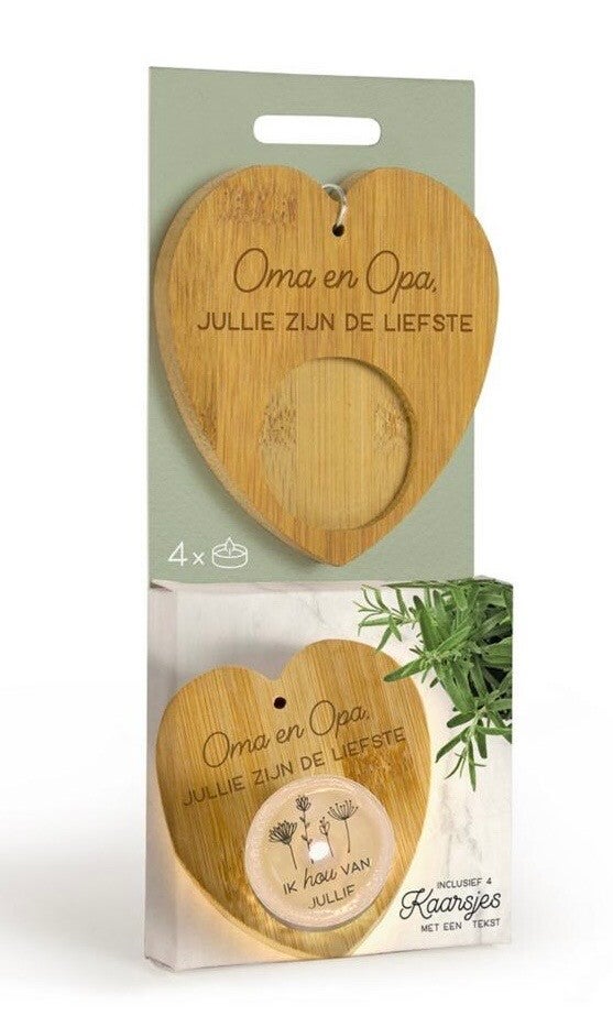 Verrassingskaarsje oma en opa