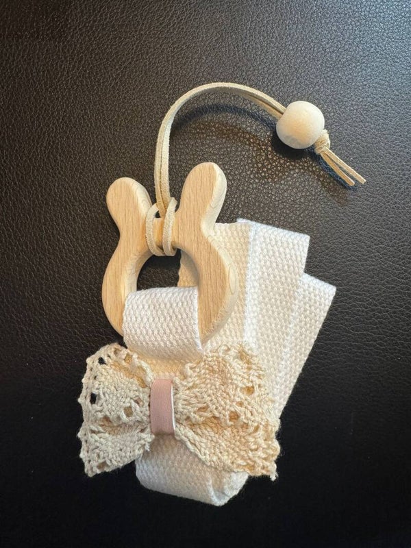 Haarknipjes hanger konijn