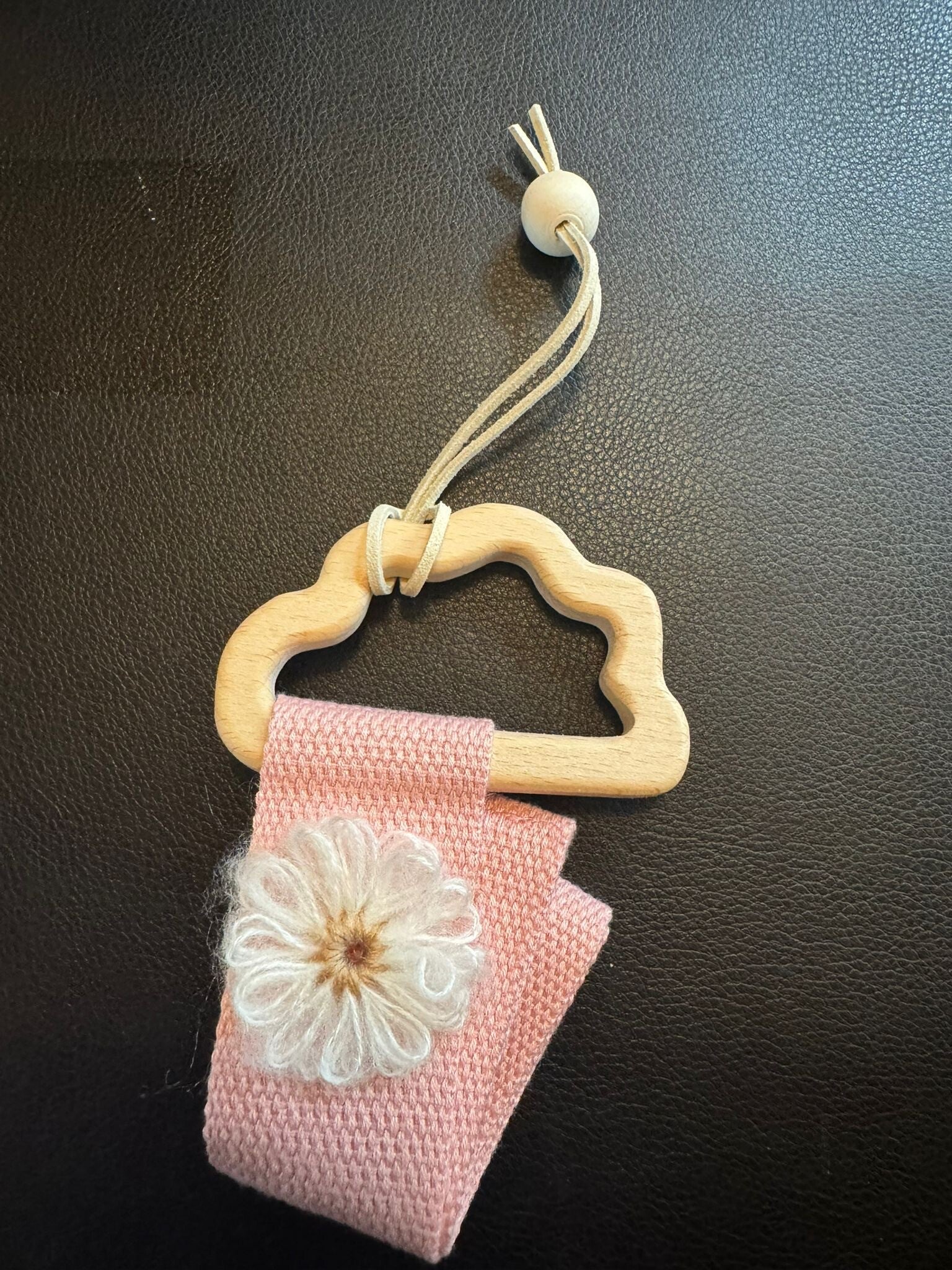 Haarknipjes hanger wolk