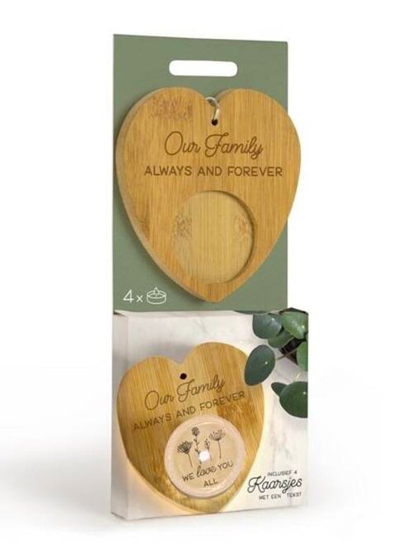 Verrassingskaarsje our family