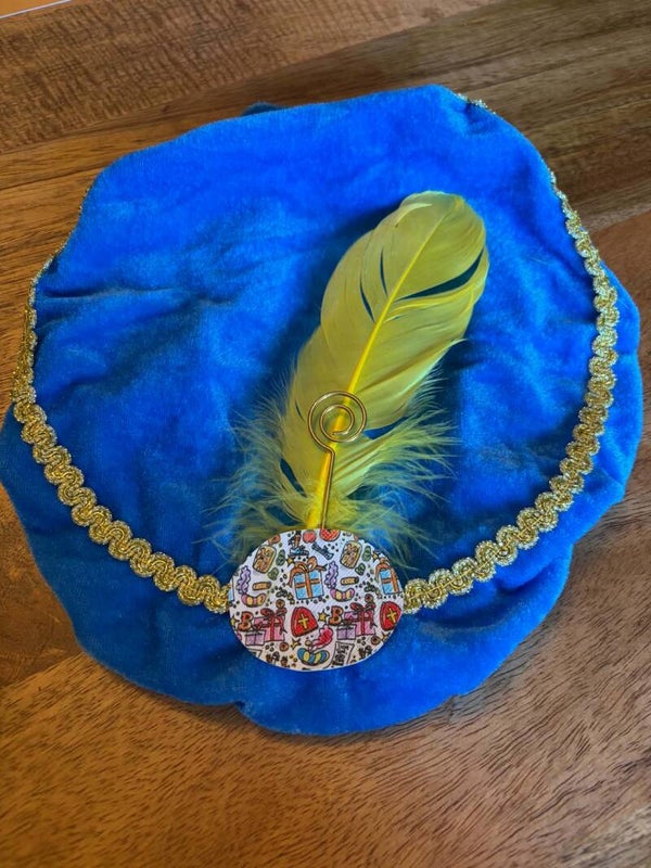 Pieten muts blauw