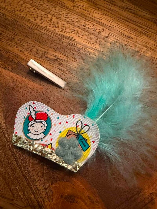 Pietenmuts goud glitter