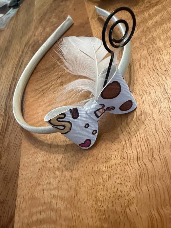 Diadeem met strik strooigoed