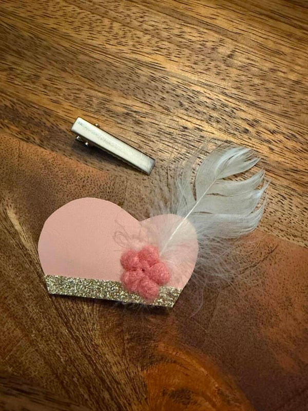 Pietenmuts roze witte veer