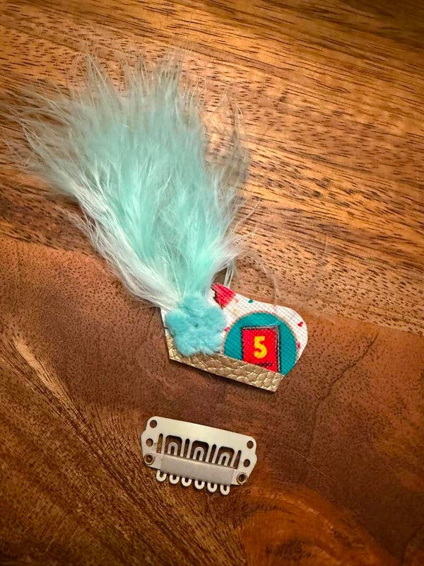 Pietenmuts anti-sip speldje sint blauw