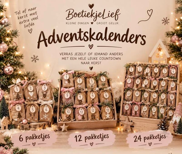 Deco kalender 12 dagen