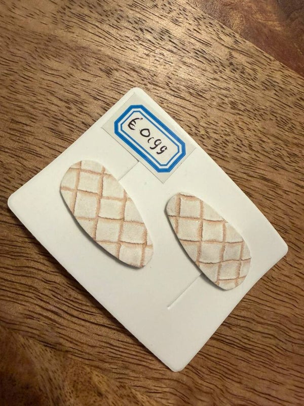 Haarspeldjes wit gestreept