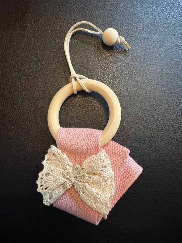 Haarknipjes hanger rond