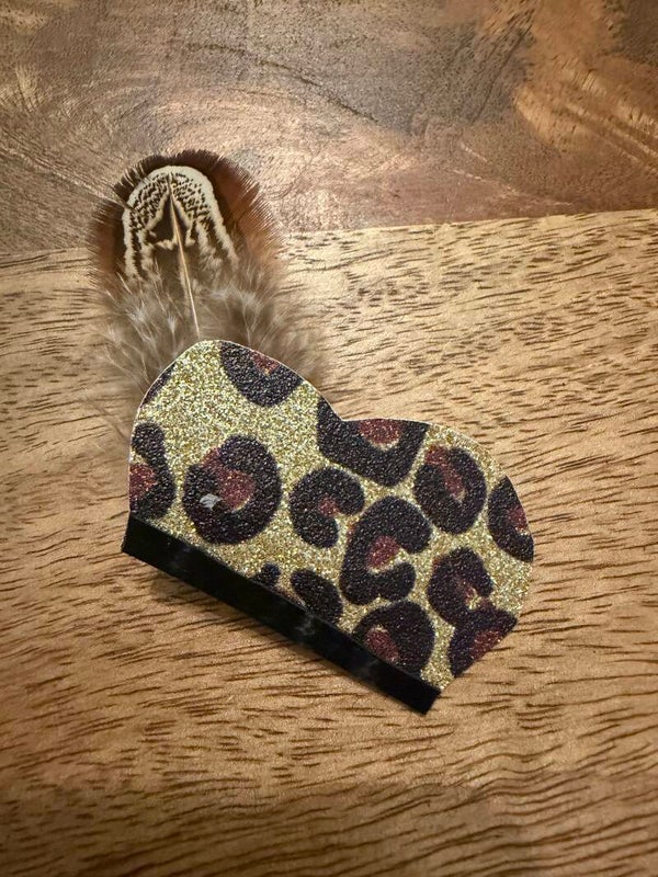 Pieten muts panter zwart