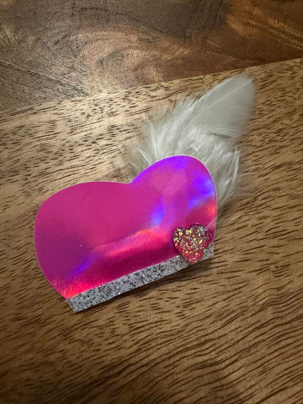 Pieten muts roze zilver