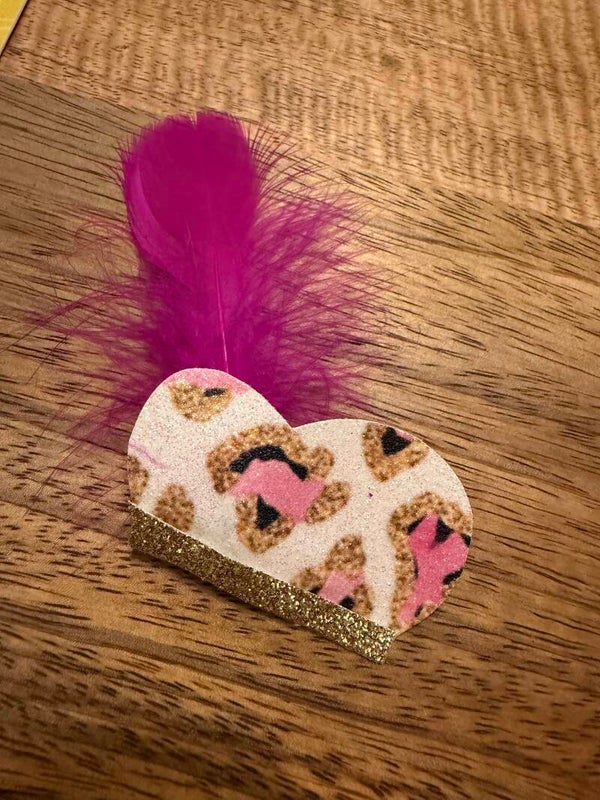 Pieten muts panter roze