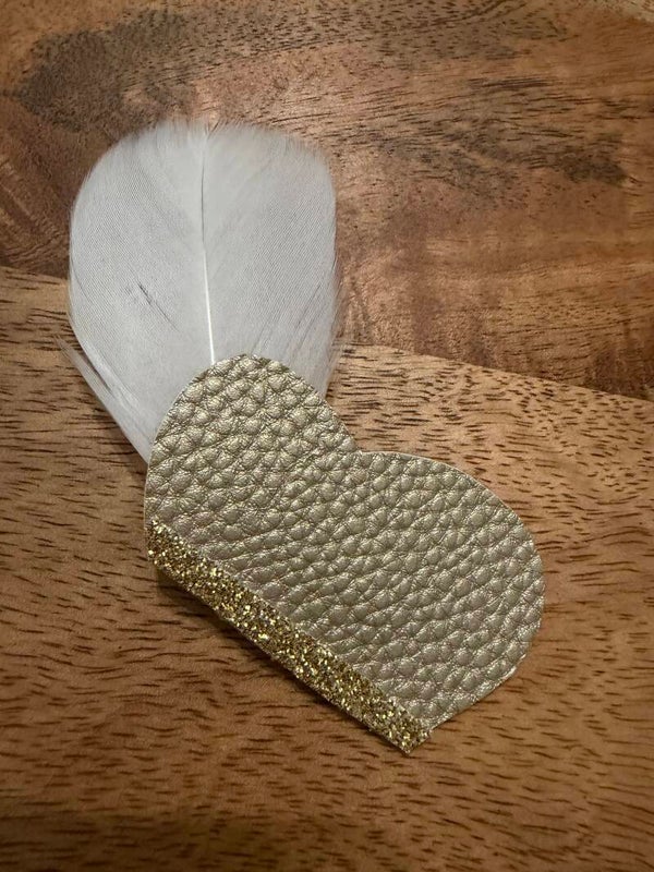 Pieten muts goud glitter goud