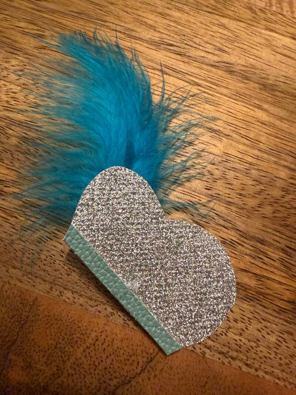 Pieten muts zilver blauw