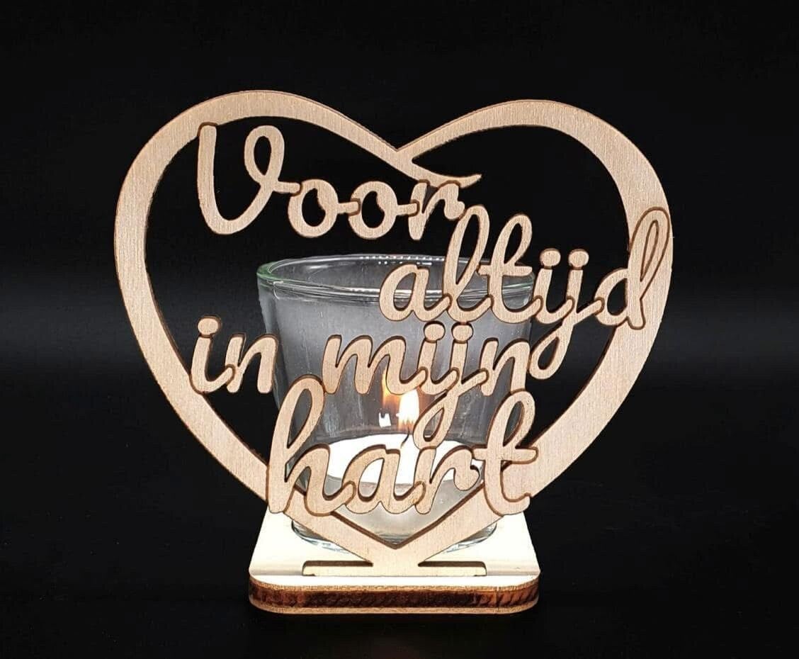 Theelicht houder voor altijd