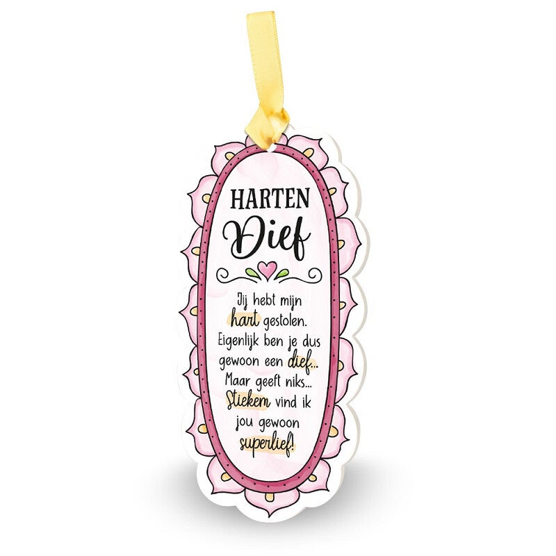 Tegeltje - harten dief