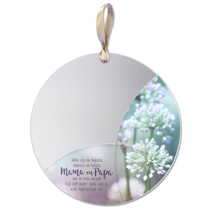 Spiegeltje - mama en papa