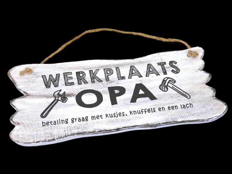 Wooddeco werkplaats opa